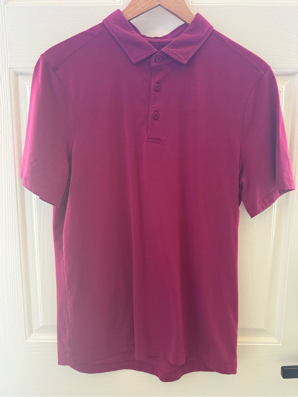 lululemon Evolution Polo Shirt- Magenta Purple